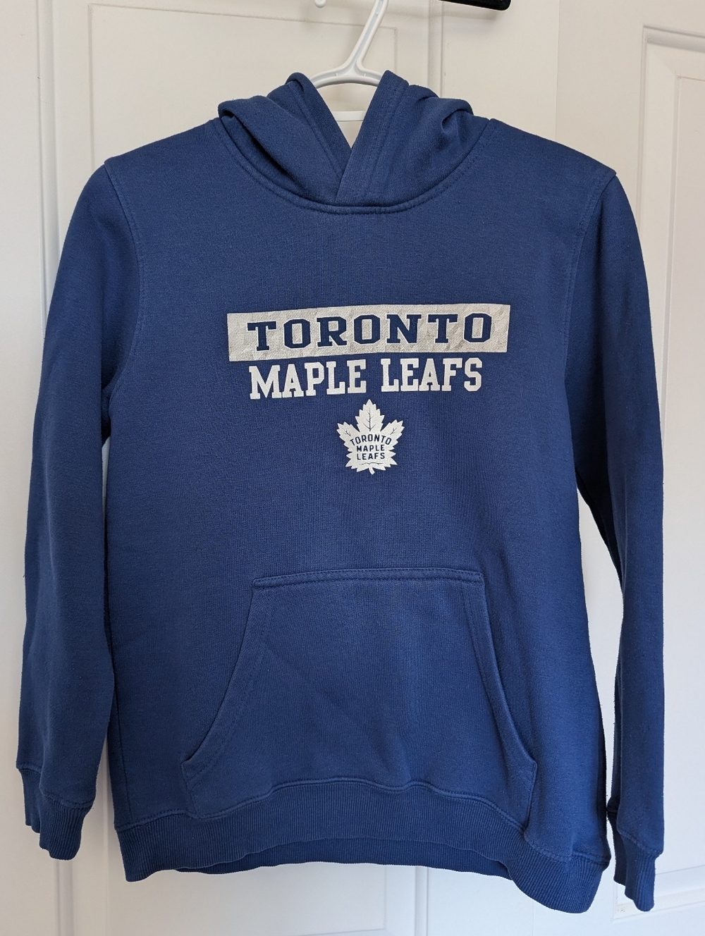 Toronto Maple Leafs Youth Navy Hooded Sweatshirt
